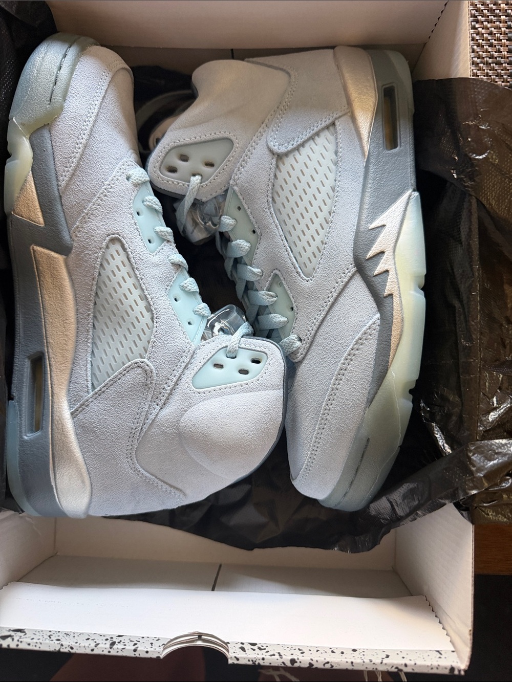 Retro 5 ice blue